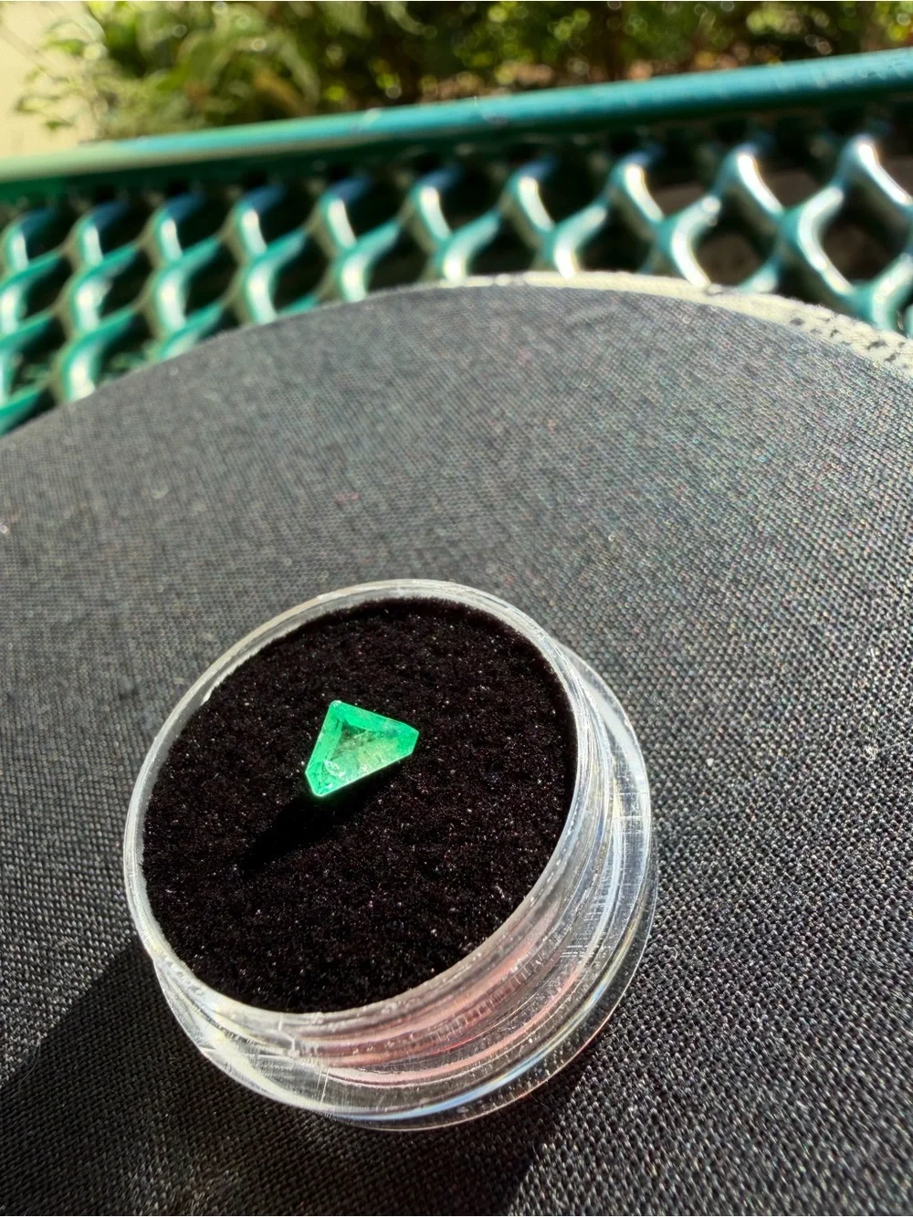 Emerald natural colombian